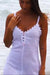 Crinkle Elegant Chemise - White