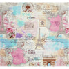 Paris print cotton boxer shorts featuring colorful Parisian landmarks and text for a stylish sleepwear option