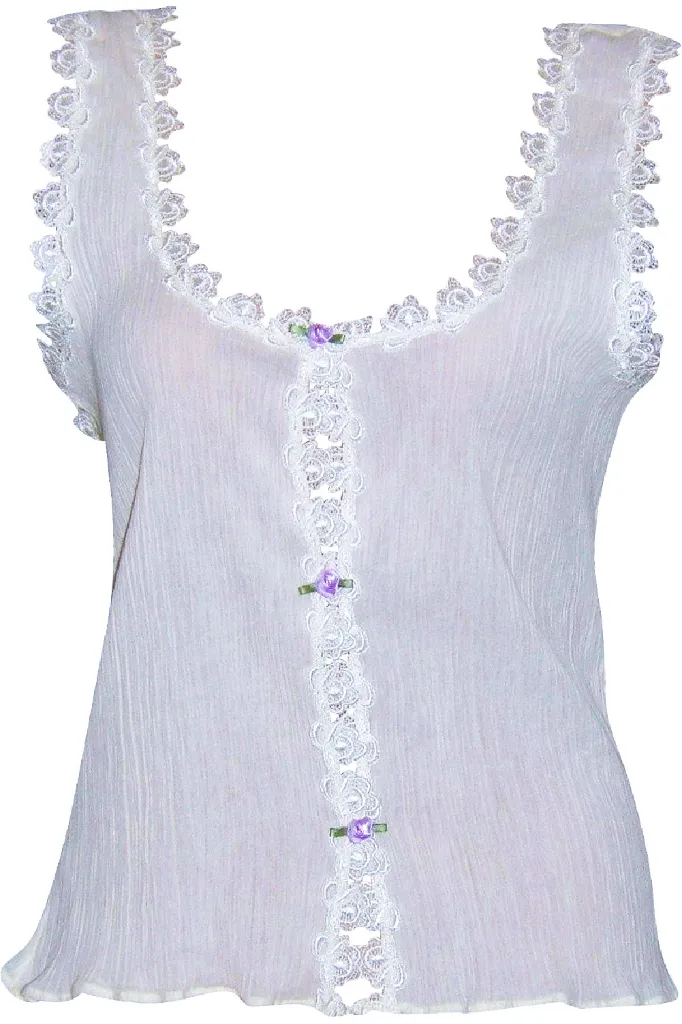 Crinkle Tank White.webp