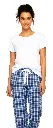 Blue Plaid Capri PJ Bottoms.webp