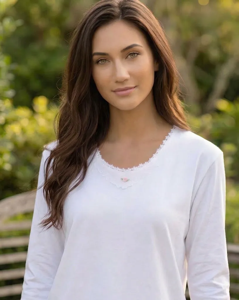 Angel PJ Top - White - 2.webp