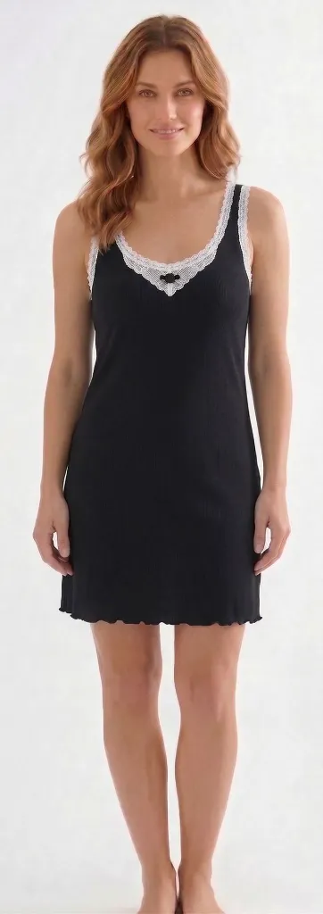 Angel Chemise - Black.webp