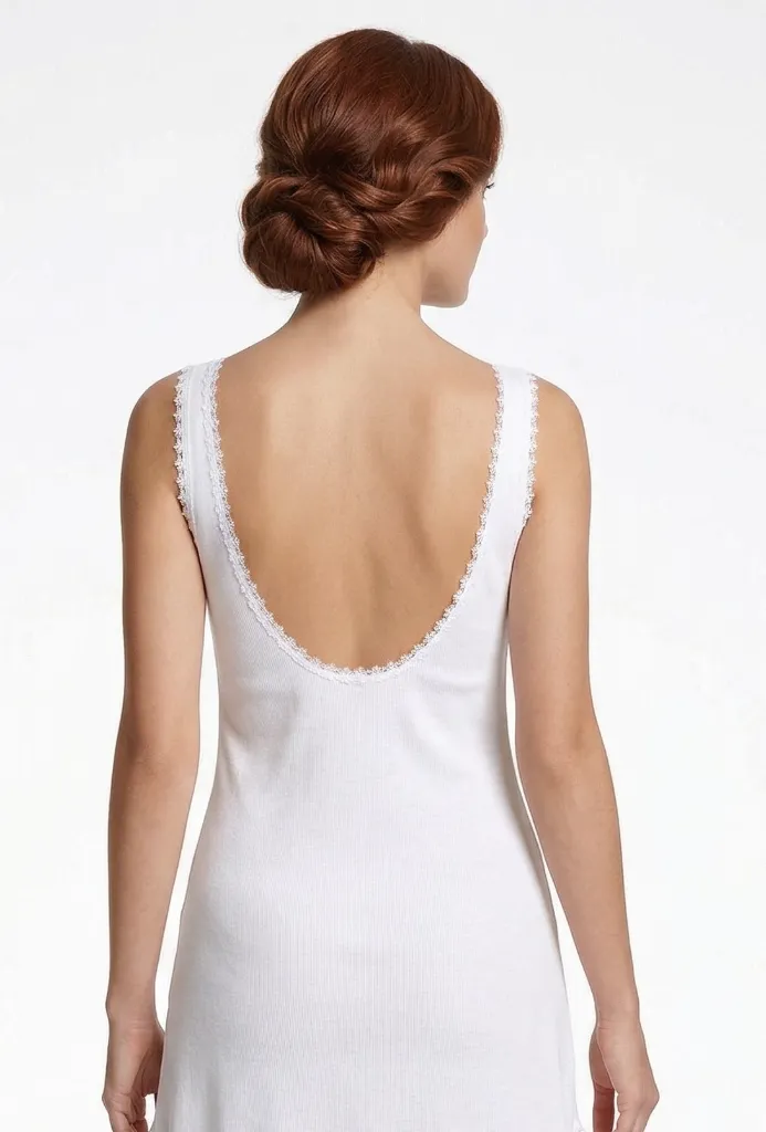Angel Chemise - White - Back - 2.webp