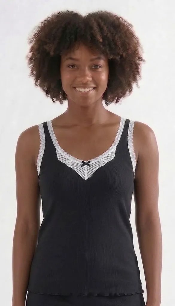 Angel Tank Top - Black.webp