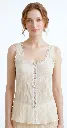 Crinkle Tank Top - Natural -2.webp