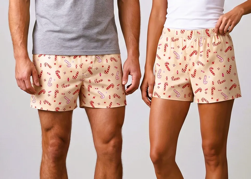 Candy Canes Boxers - Pink - 3.webp