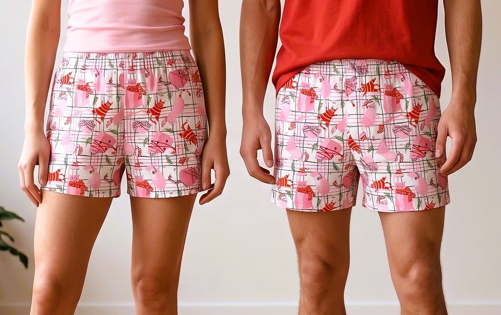 Christmas Cats Boxers - Pink - 3.jpg