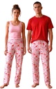 Christmas Cats PJ Bottoms - Pink - 2.jpg