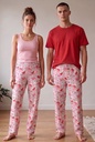 Christmas Cats PJ Bottoms - Pink .jpg