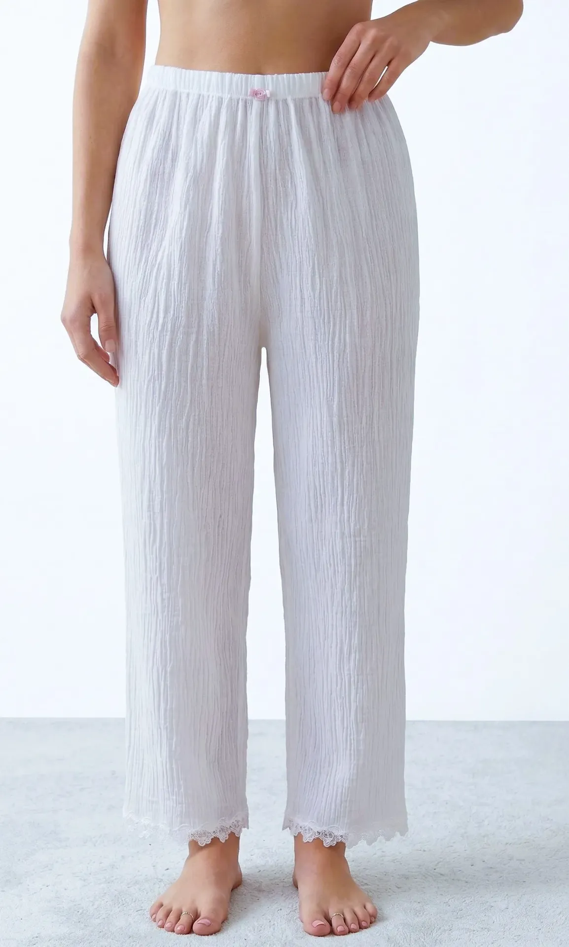 Crinkle Pajama Bottom