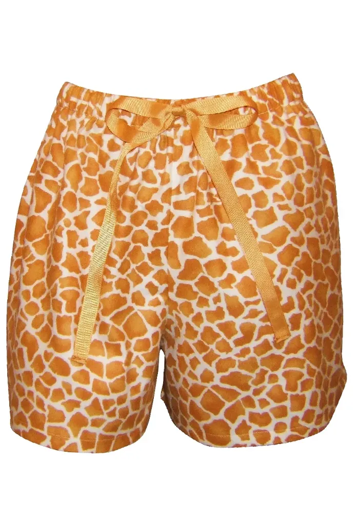 Colorful Giraffe Boxer Shorts - Amber