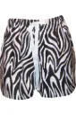 Zingy Zebra Boxer Shorts - Black