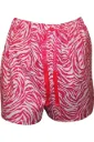 Zingy Zebra Boxer Shorts - Magenta