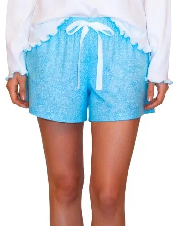 Crazy Swirls Boxer Shorts - Blue