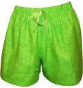 Crazy Swirls Boxer Shorts - Lime