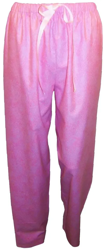 Crazy Swirls PJ Bottom - Pink