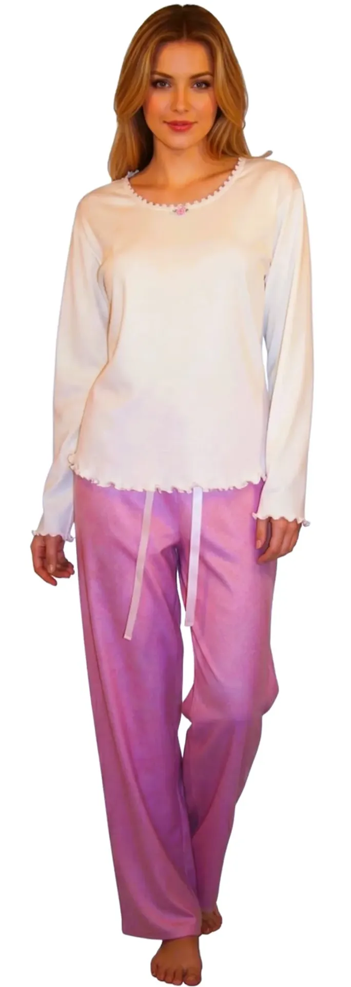 Crazy Swirls PJ Bottom - Pink