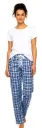  Comfort Zone Plaid Pajama Bottom 