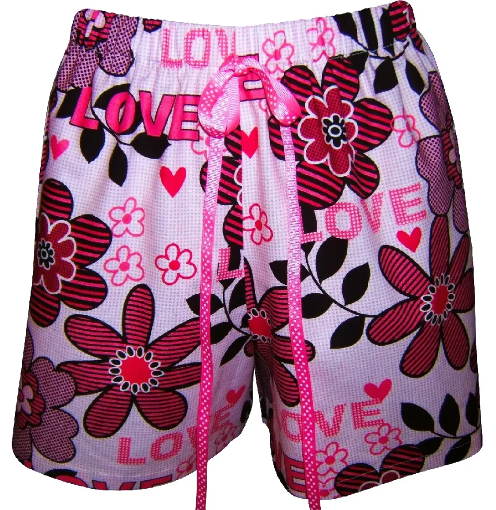 Love Flower Boxer Shorts