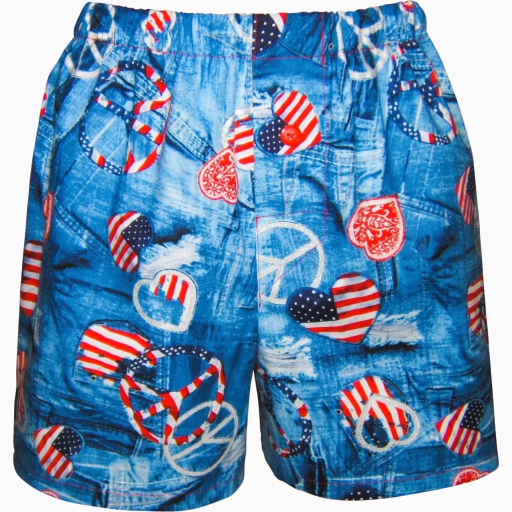 Love & Peace Boxer Shorts 