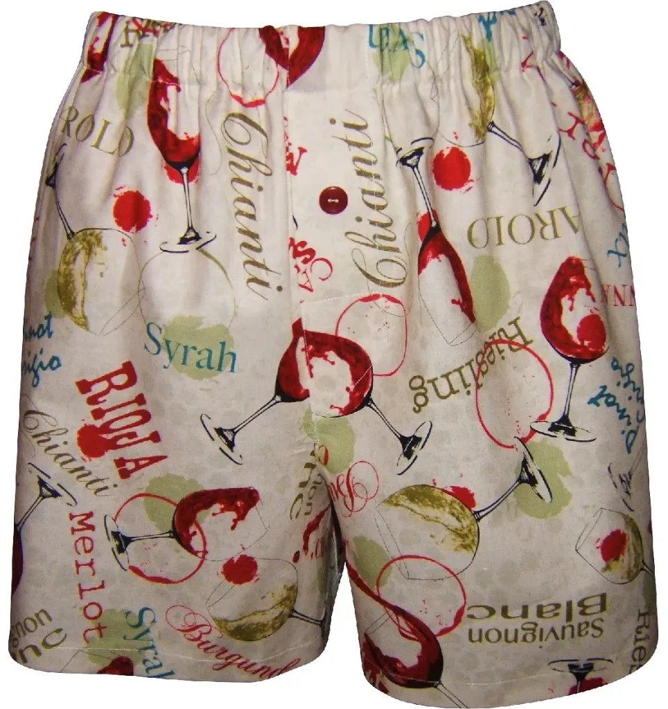 Napa Valley Wines Boxer Shorts 
