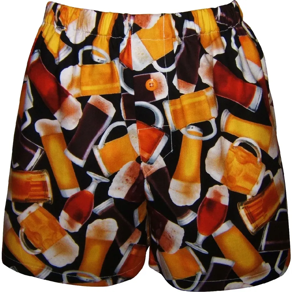 Frosty Cold Beer Boxer Shorts 