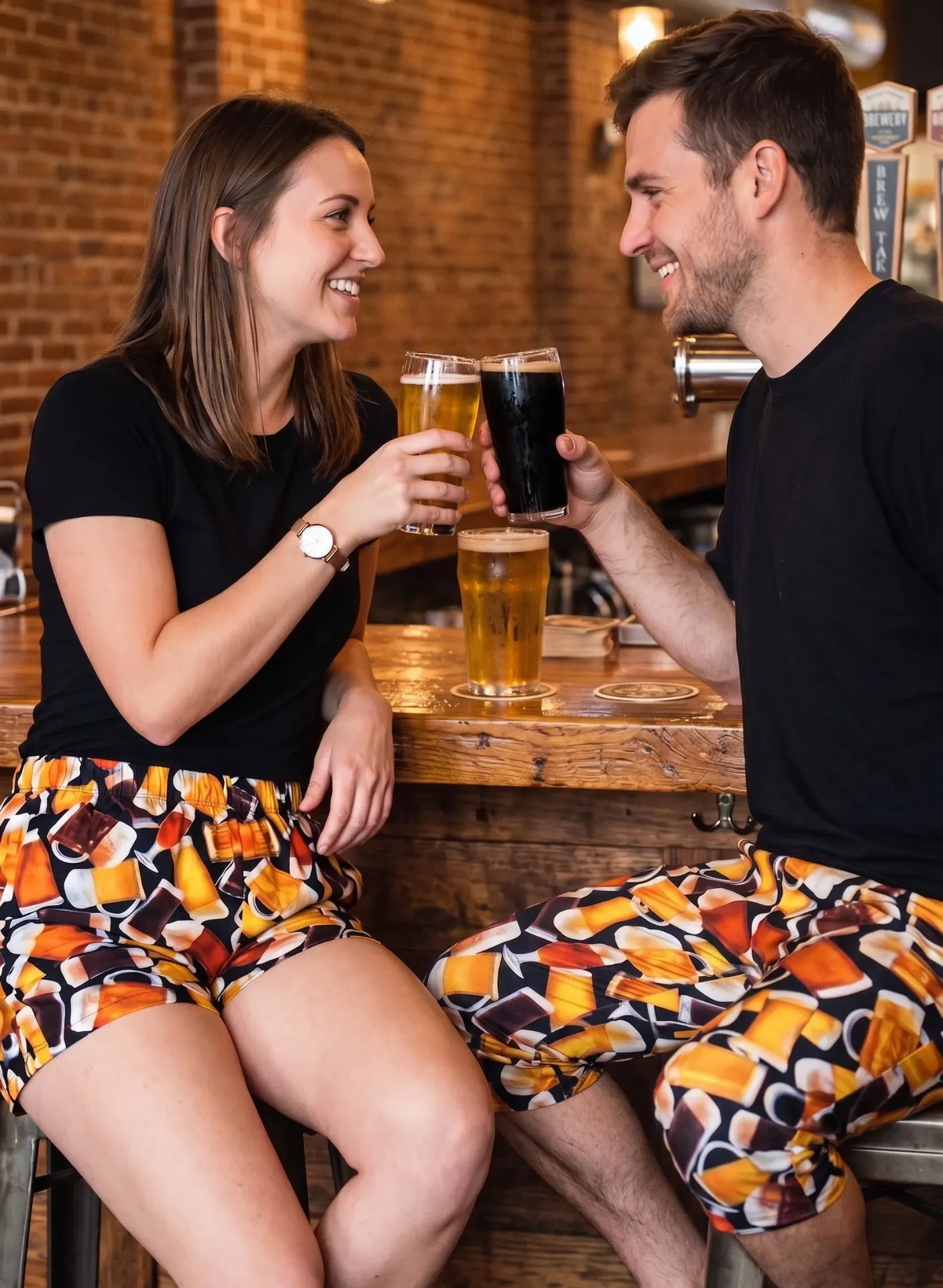 Frosty Cold Beer Shorts (Unisex)