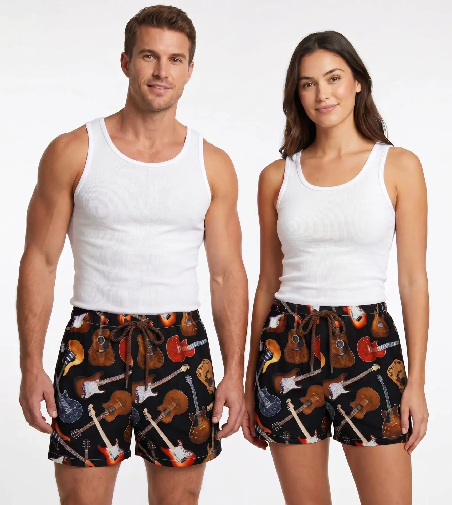 Guitars Boxer Shorts (Unisex)