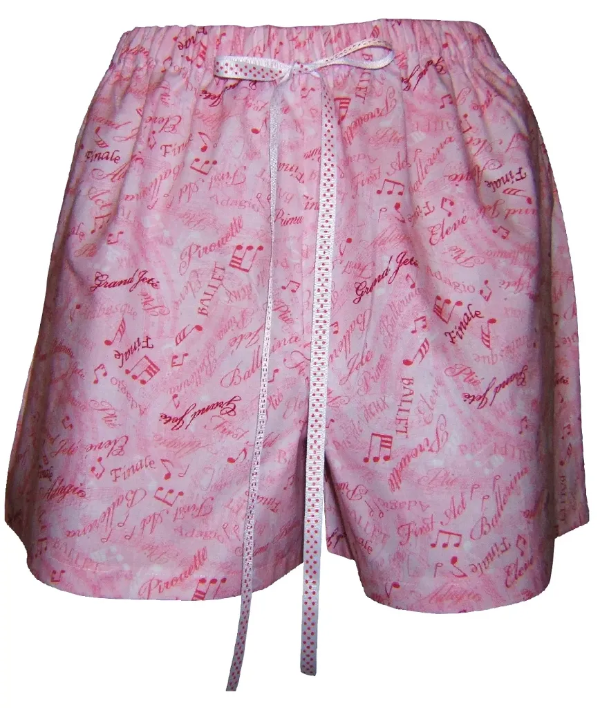 Ballerina Print Boxer Shorts 