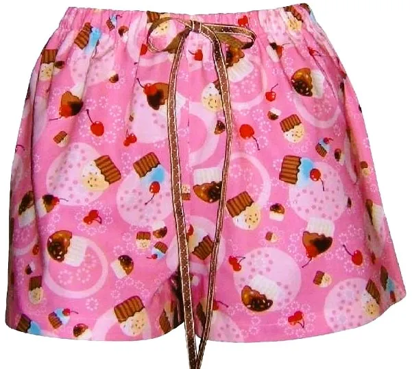 Cherry Cupcakes Boxer Shorts 