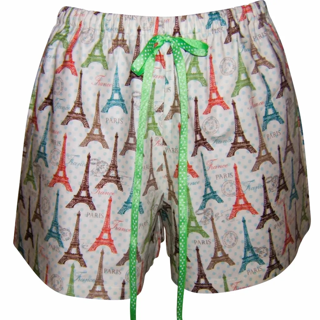 Paris Eiffel Tower Boxer Shorts