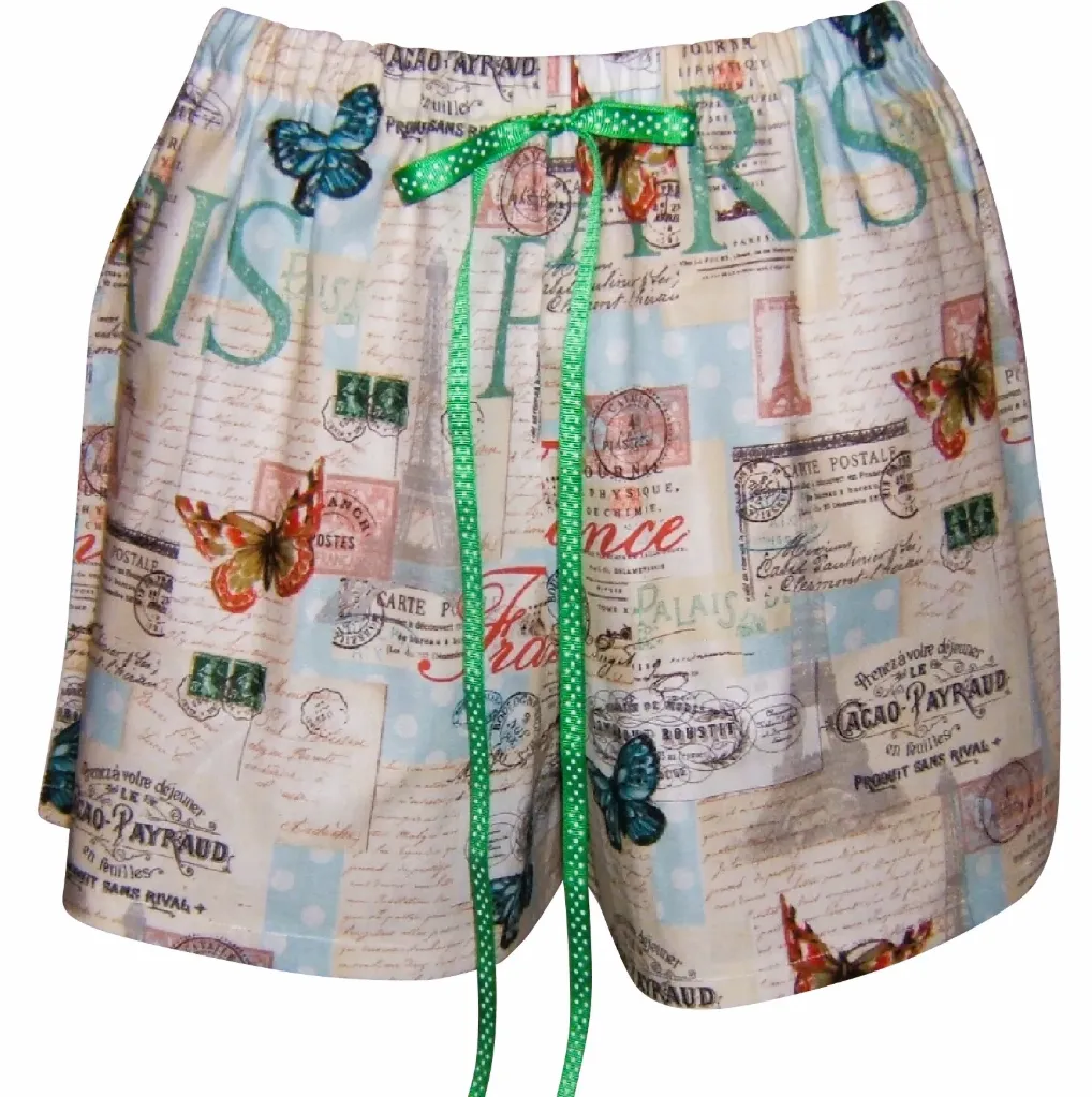 Paris Post Cards Boxer Shorts