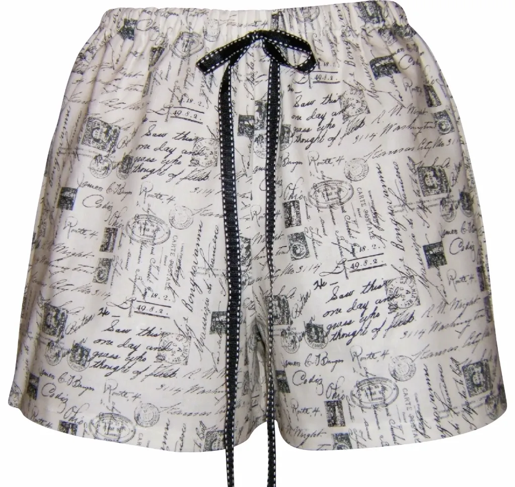 Paris Newspaper Boxer Shorts 